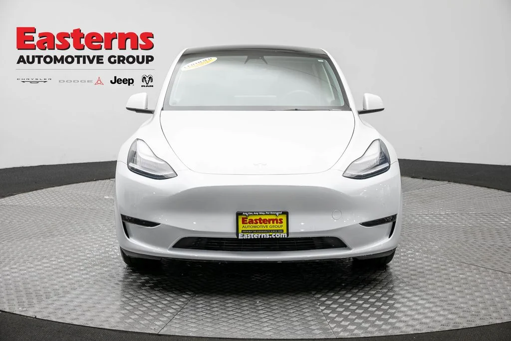 Used 2021 Tesla Model Y Long Range with VIN 5YJYGDEE2MF106886 for sale in Camp Springs, MD