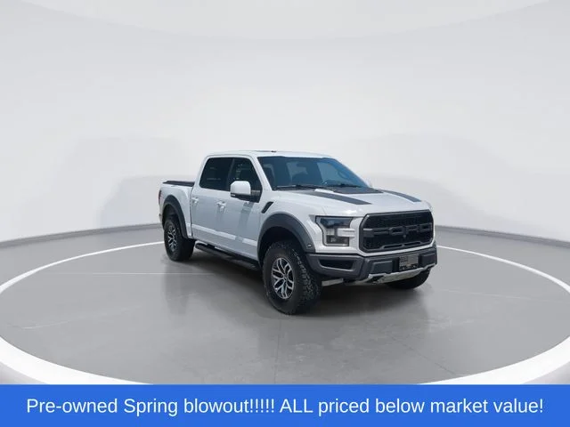 Used 2018 White Ford Raptor image 2