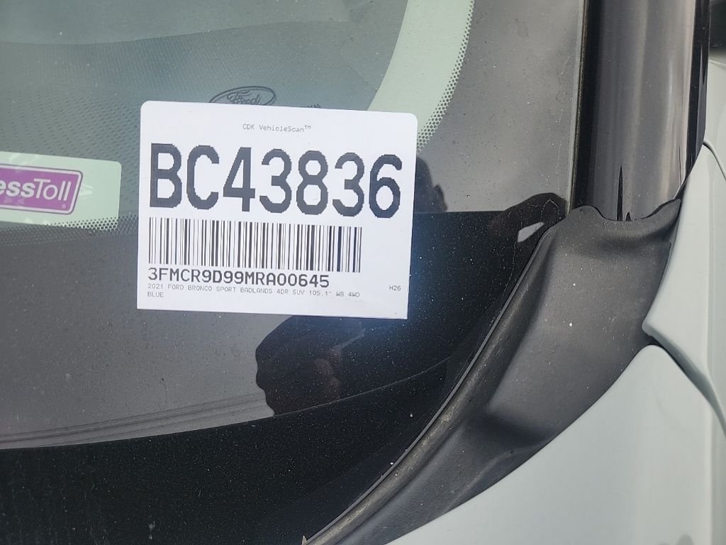 Used 2021 Green Ford Badlands image 4