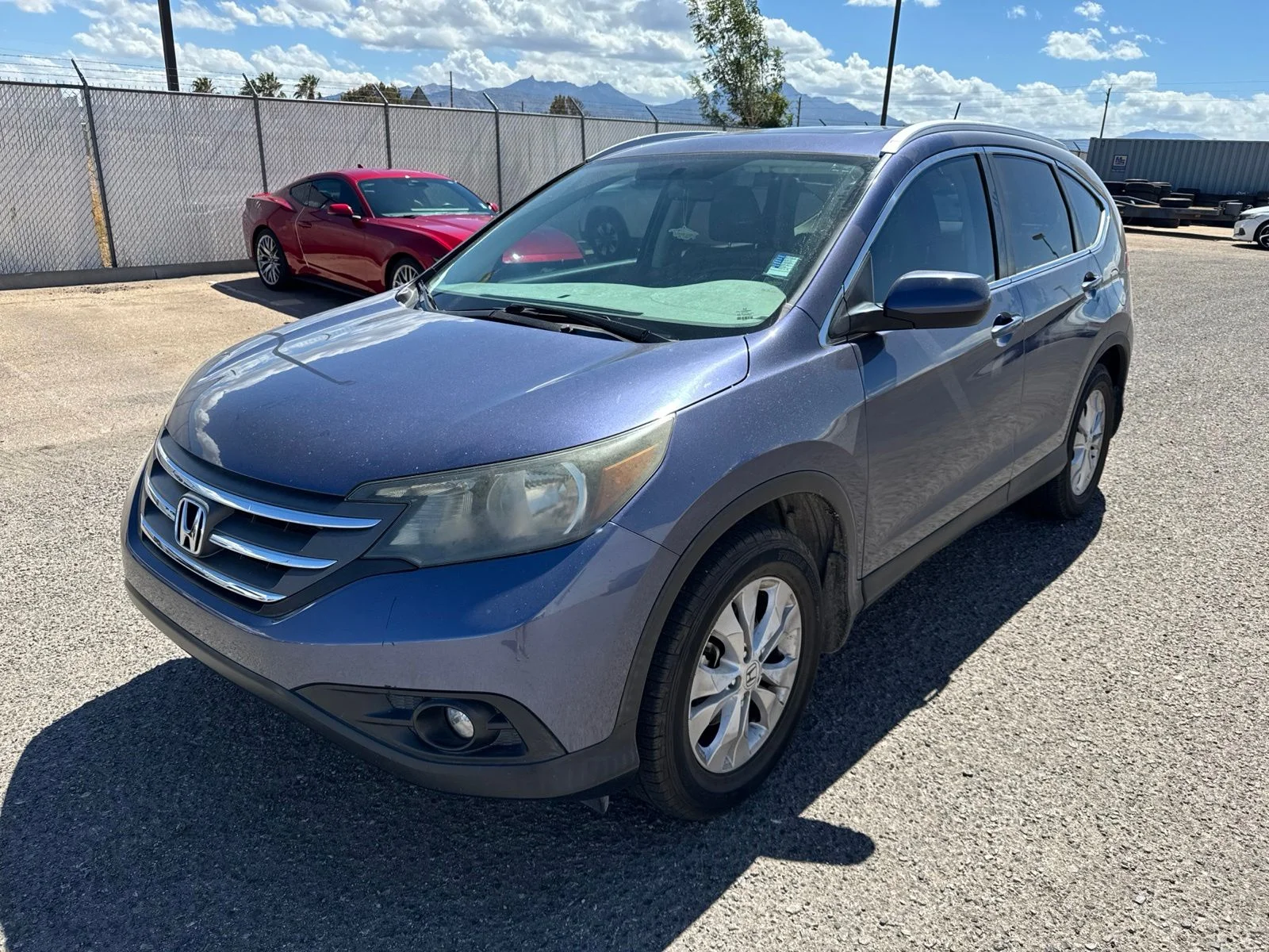 Used 2014 Blue Honda EX-L image 1