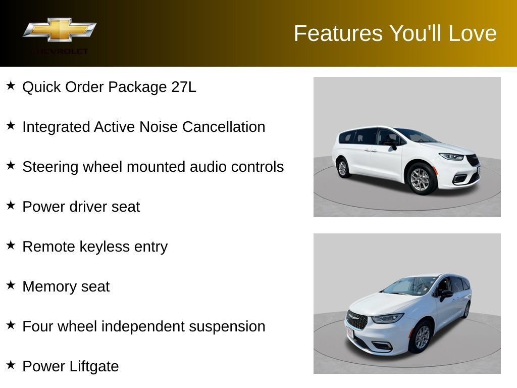 Used 2024 White Chrysler Touring L image 7