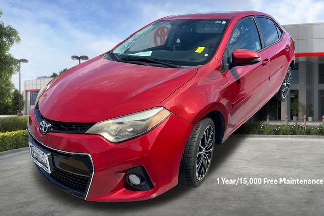 Certified Used 2016 Red Toyota S Plus image 2