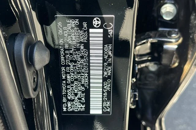 New 2026 Midnight Black Metallic Toyota  XLE image 33
