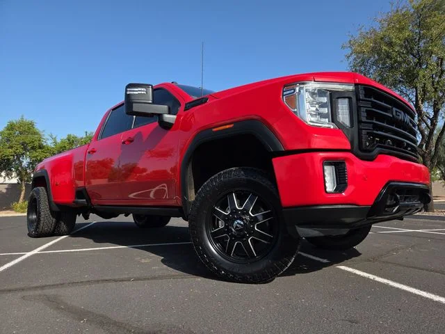 Used 2022 Red GMC SLT image 36