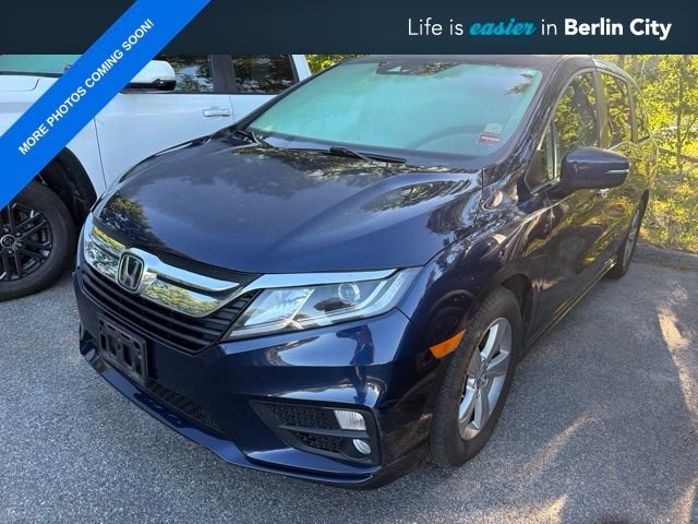 Used 2019 Obsidian Blue Pearl Honda EX image 1