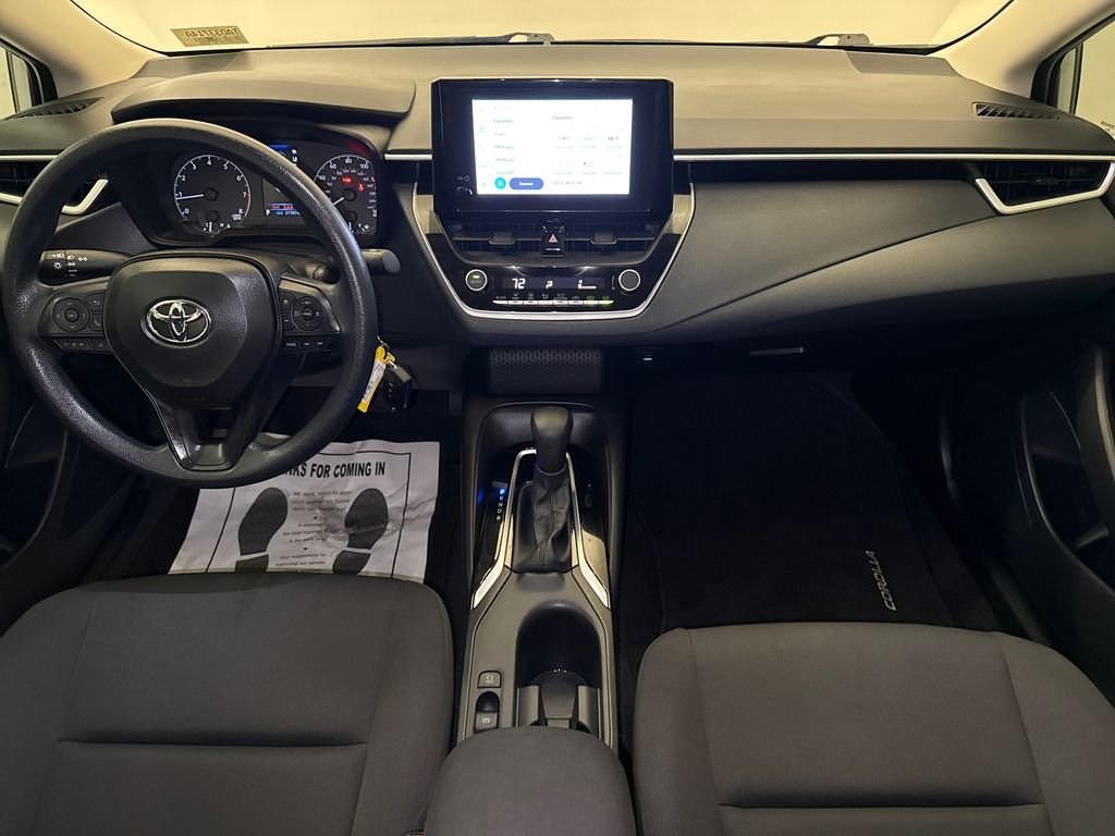 Used 2024 Classic Silver Metallic Toyota LE image 12
