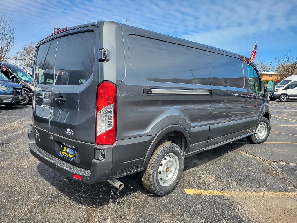 New 2026 Carbonized Gray Metallic Ford Cargo Van image 11