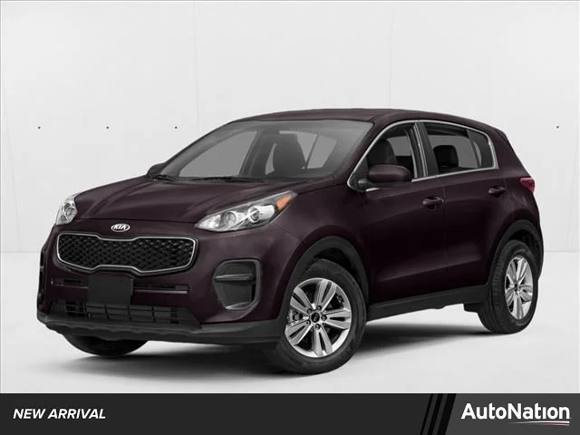 Used 2017 Black Cherry Kia LX image 1
