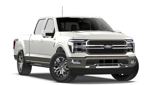 New 2026 Star White Metallic Tri-Coat Ford King Ranch image 4