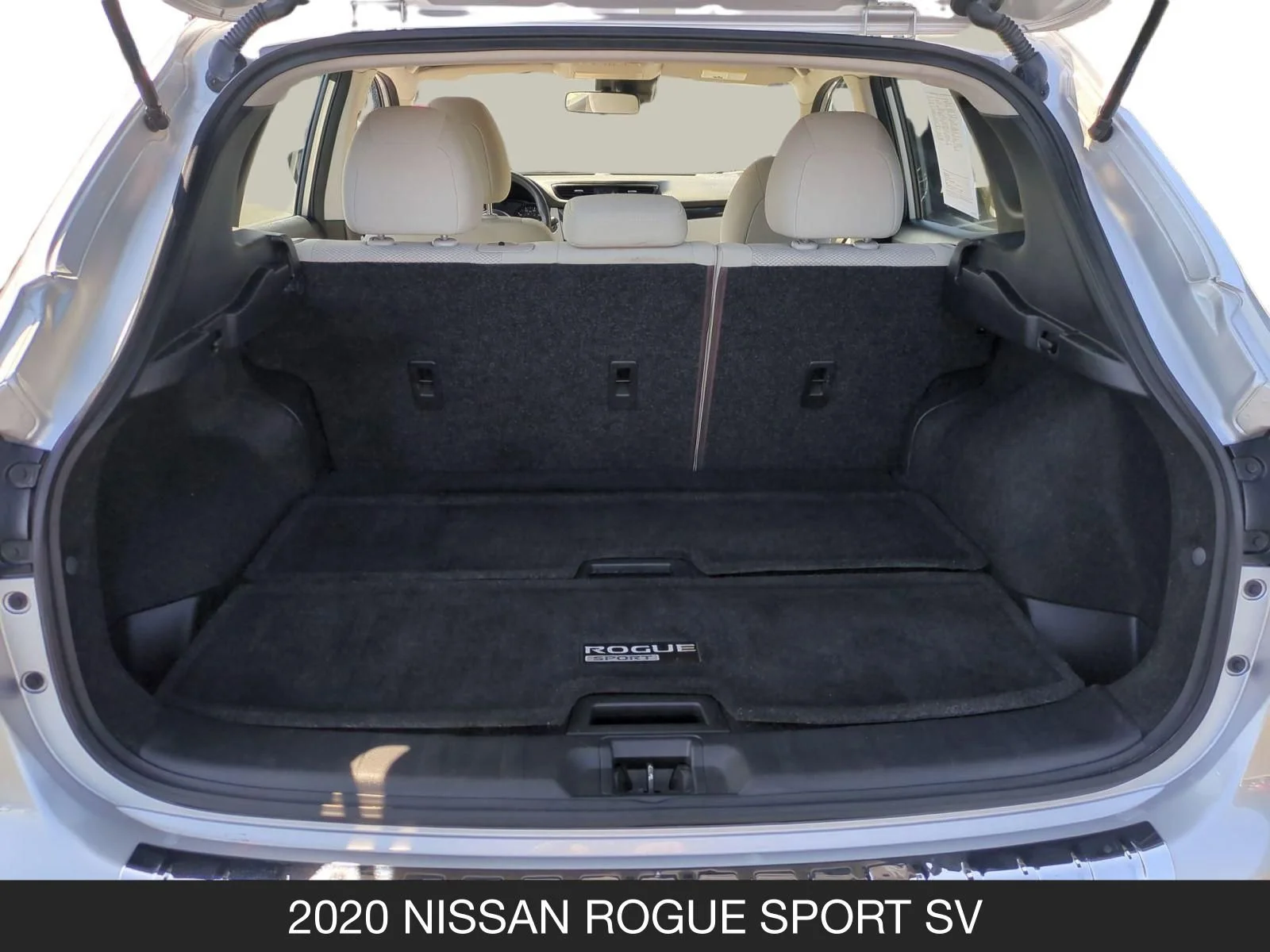 Used 2020 Brilliant Silver Metallic Nissan SV image 24