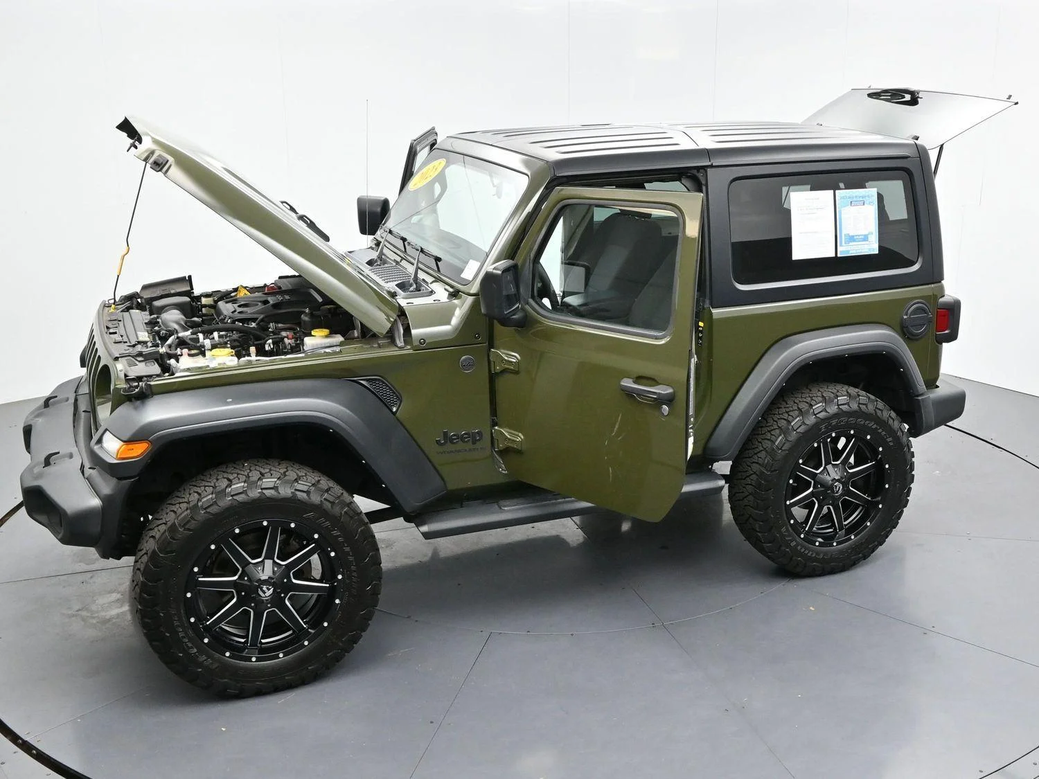 Used 2023 Sarge Green Clearcoat Jeep Sport image 40