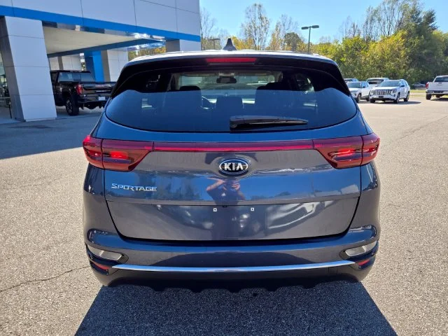 Used 2021 Blue Kia LX image 8