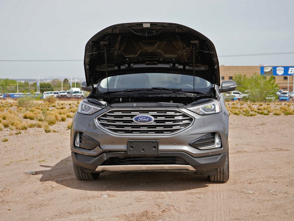 Used 2021 Carbonized Gray Metallic Ford Titanium image 4