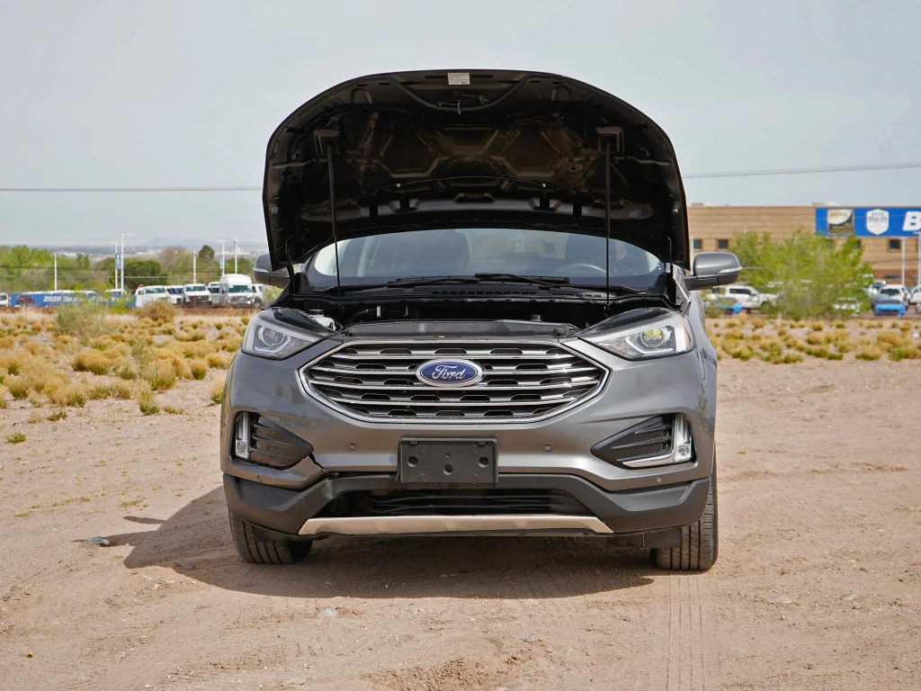 Used 2021 Carbonized Gray Metallic Ford Titanium image 4