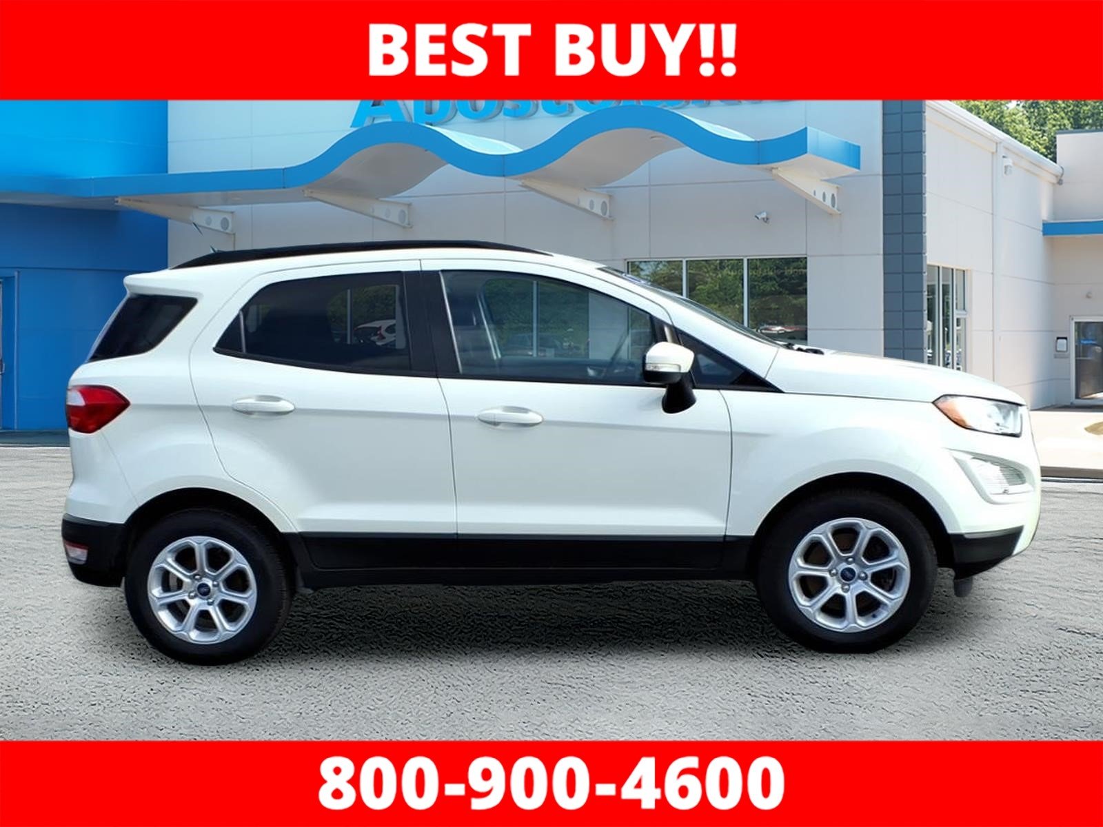 Used 2021 Ford EcoSport SE with VIN MAJ3S2GEXMC453217 for sale in Cortland, OH