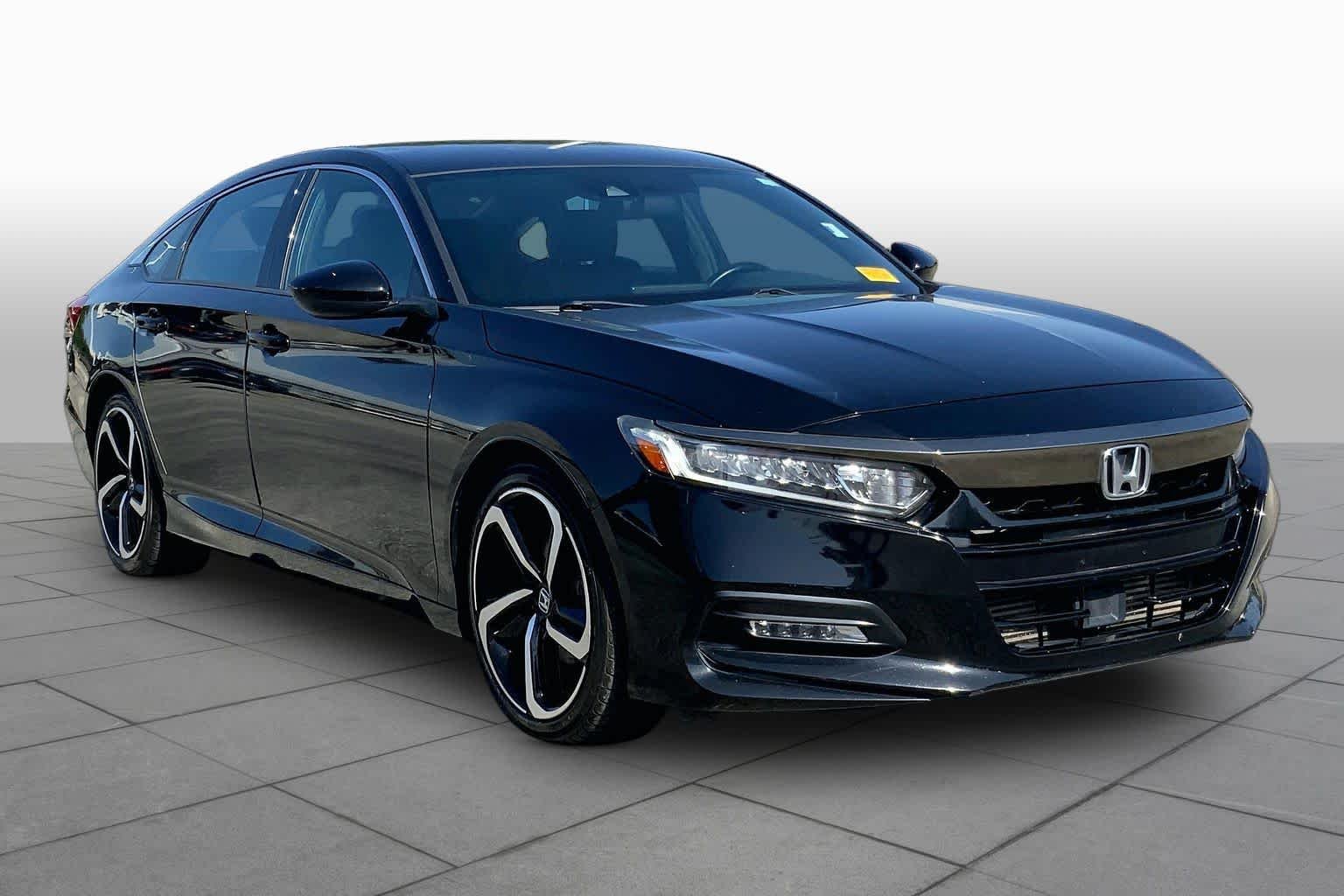 Used 2018 CRYSTAL BLACK PEARL Honda Sport 1.5T image 3