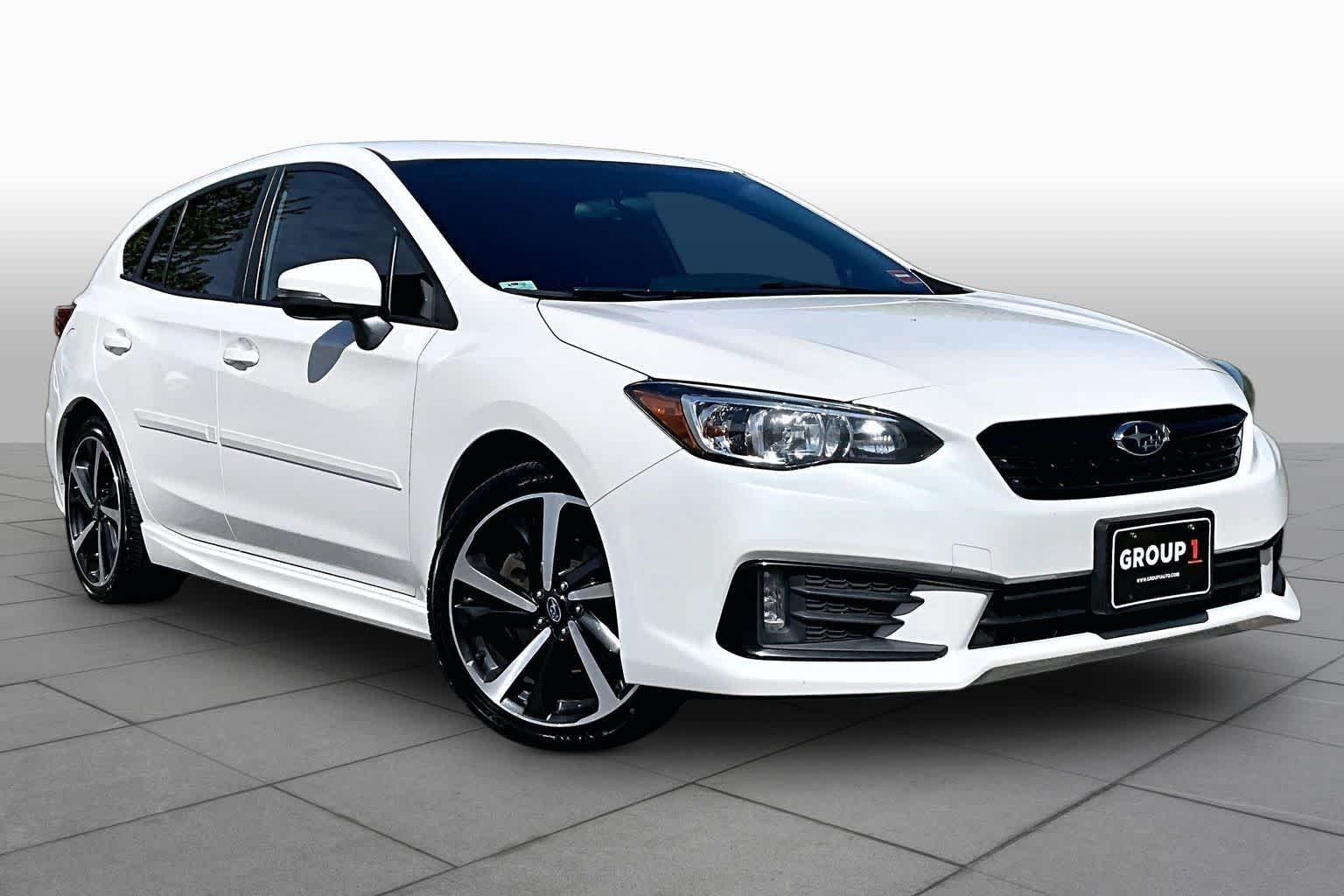Used 2020 Crystal White Pearl Subaru Sport image 3