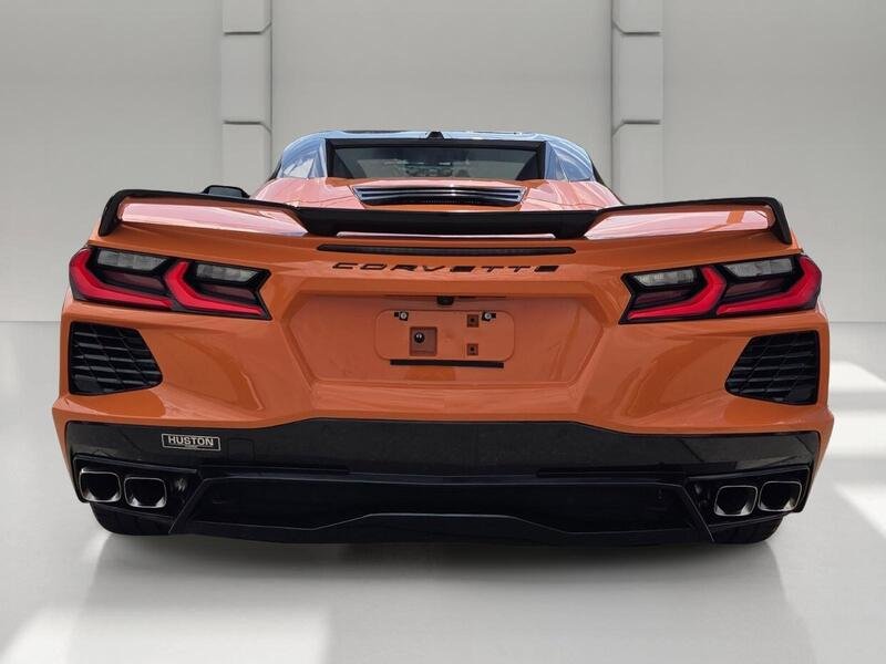 Used 2022 Orange CHEVROLET 2DR STINGRAY CONV W/3LT image 4