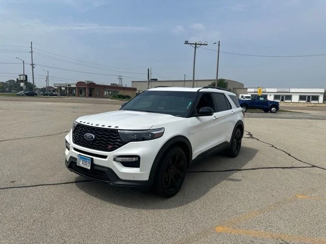 Used 2020 White Metallic Ford ST image 2