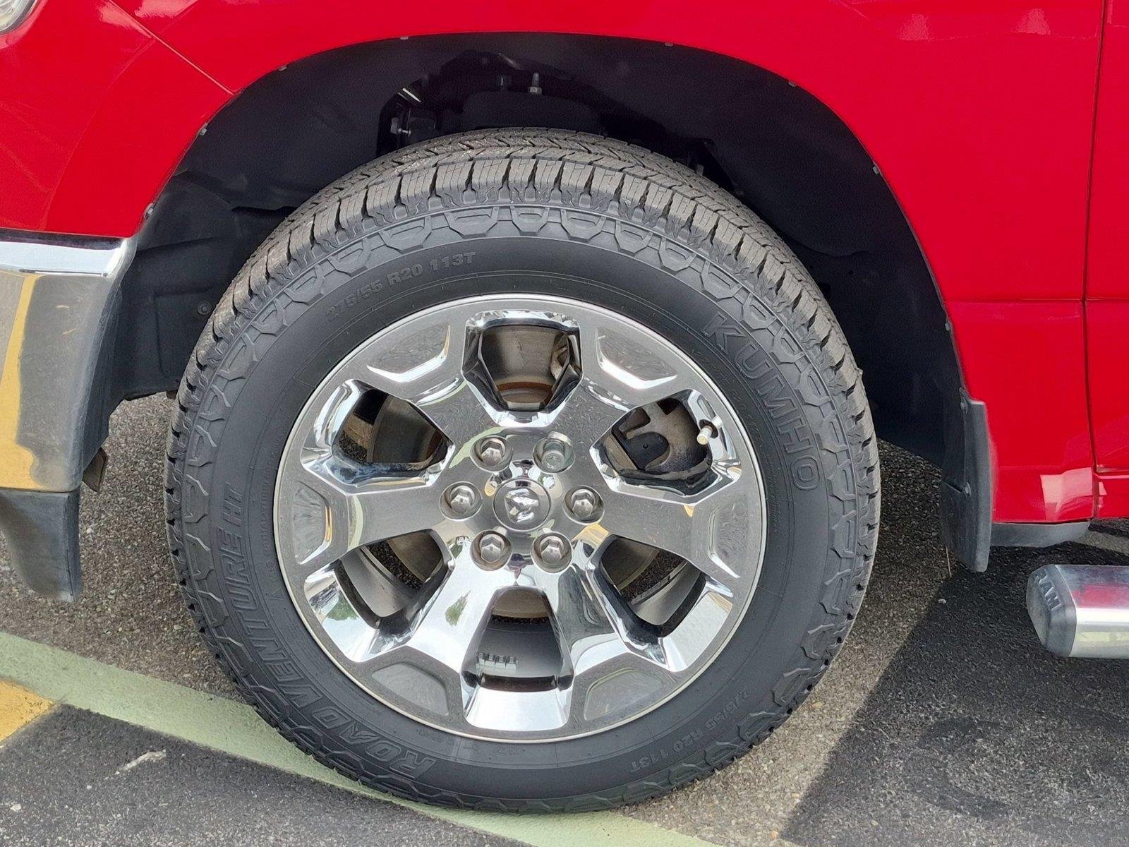 Used 2021 Flame Red Clearcoat Ram Big Horn image 10