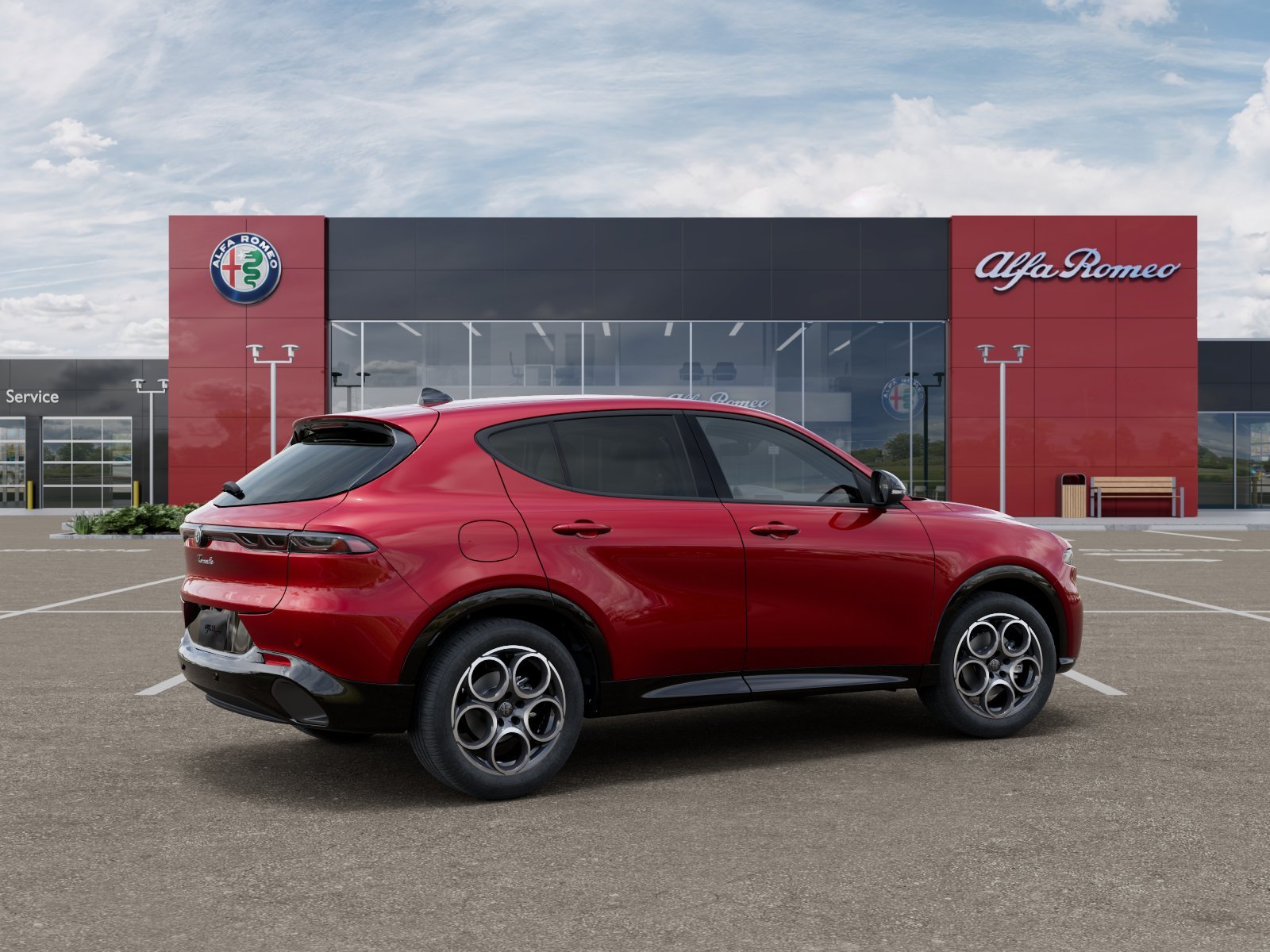 New 2025 Alfa Rosso (Red) Exterior Paint Alfa Romeo Base image 31