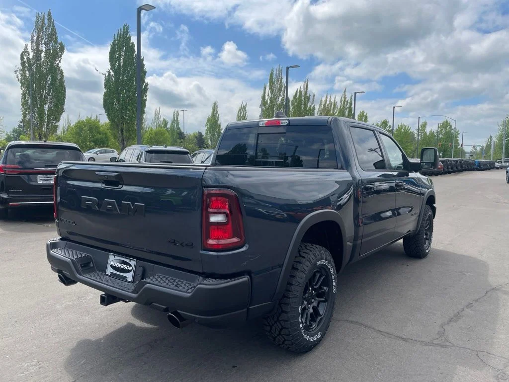 New 2026 Forged Blue Metallic Exterior Paint RAM Rebel image 5