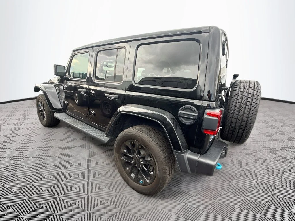 Used 2023 Black Jeep Sahara 4xe image 8