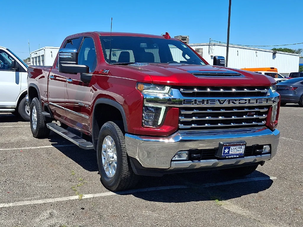 Used 2021 CHERRY RED TINTCOAT Chevrolet LTZ image 2