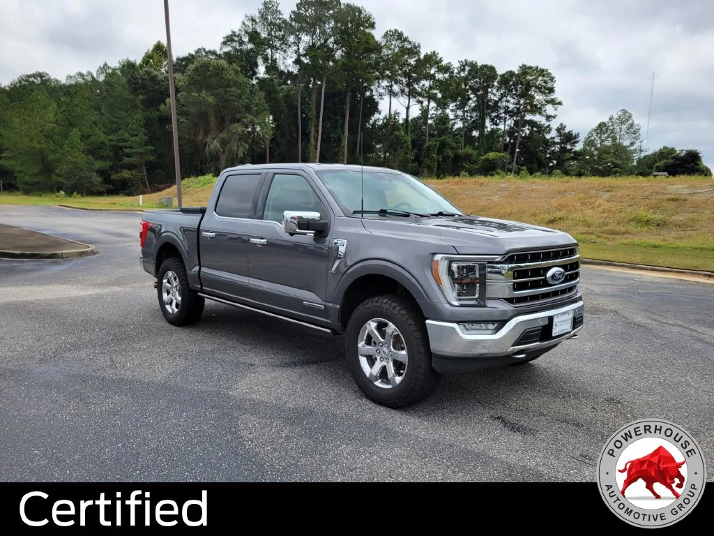 Used 2022 Gray Ford Lariat image 8