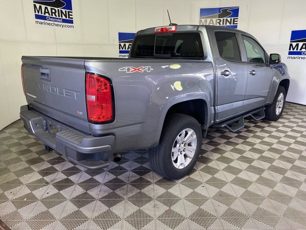 Used 2022 SATIN STEEL METALLIC Chevrolet 4WD LT image 16