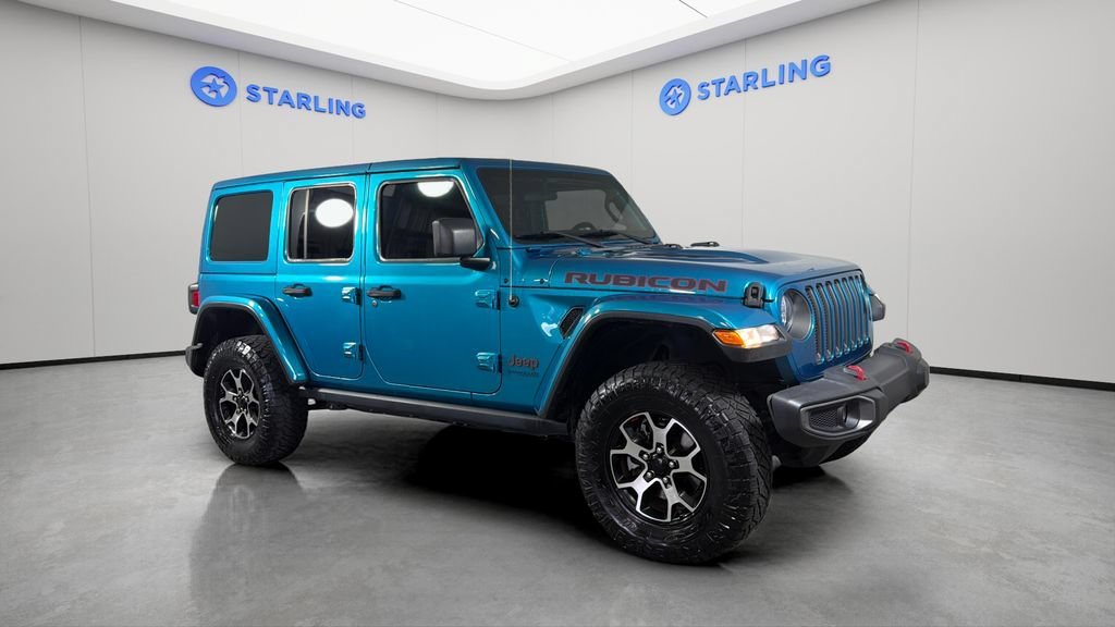 Used 2020 Teal Jeep Rubicon 4x4 image 12