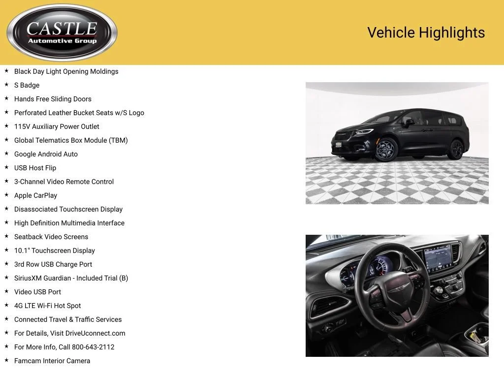Used 2022 Black Chrysler Touring L image 16
