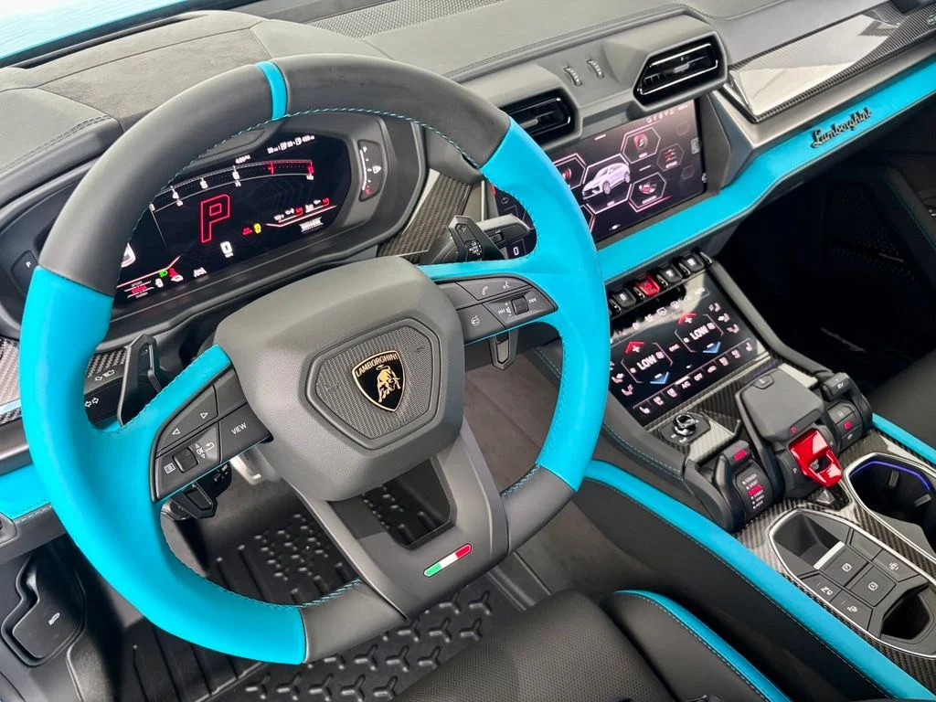 New 2026 Blue Lamborghini SE image 10