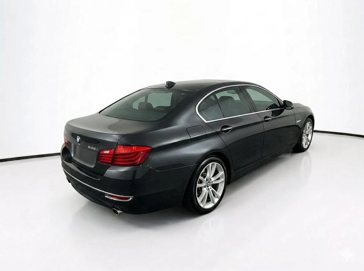 Used 2015 Black BMW 535i image 4