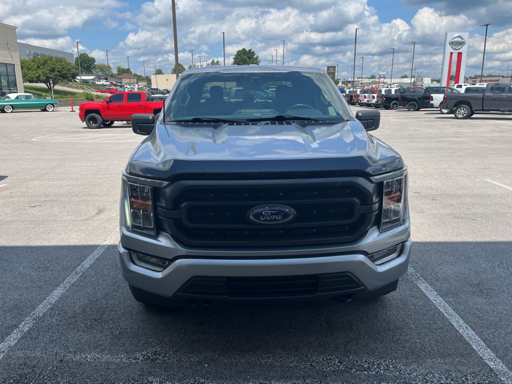 Used 2023 ICONIC SILVER METALLIC Ford XLT image 1