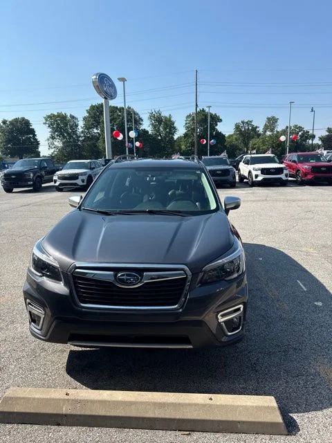 Certified Used 2021 Magnetite Gray Metallic Subaru Touring image 2