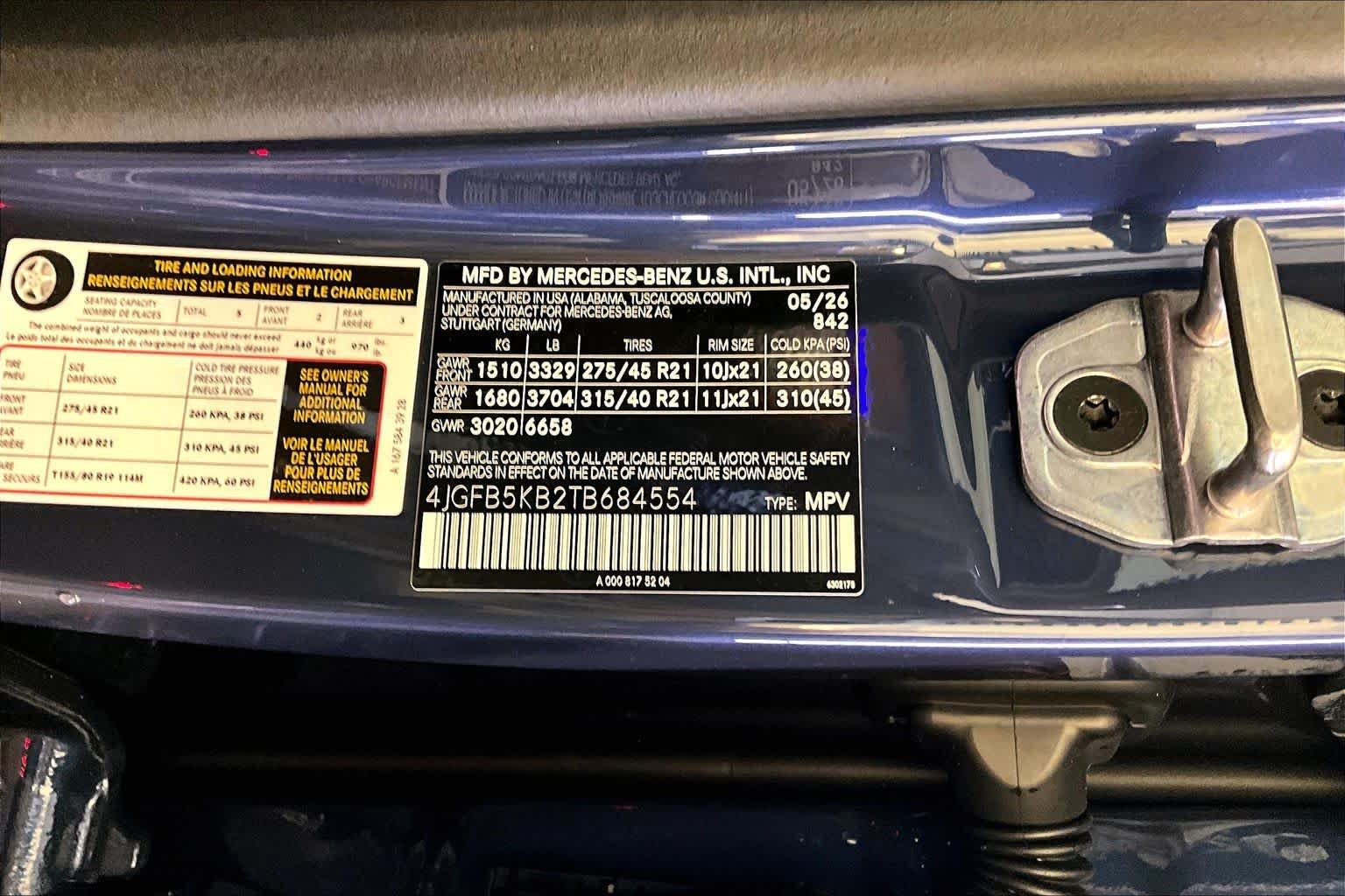 New 2026 Twilight Blue Metallic Mercedes-Benz GLE 450 image 12
