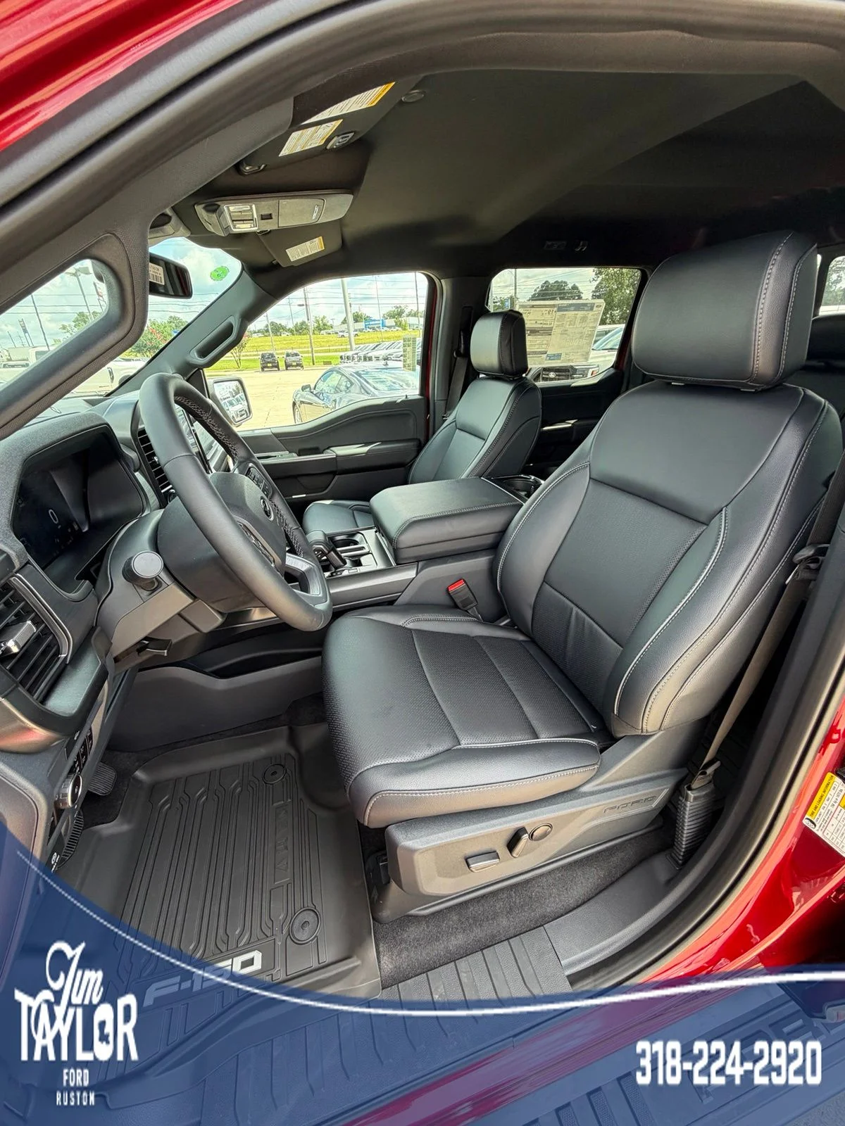 New 2026 Ruby Red Metallic Tinted Clearcoat Ford Lariat® image 8
