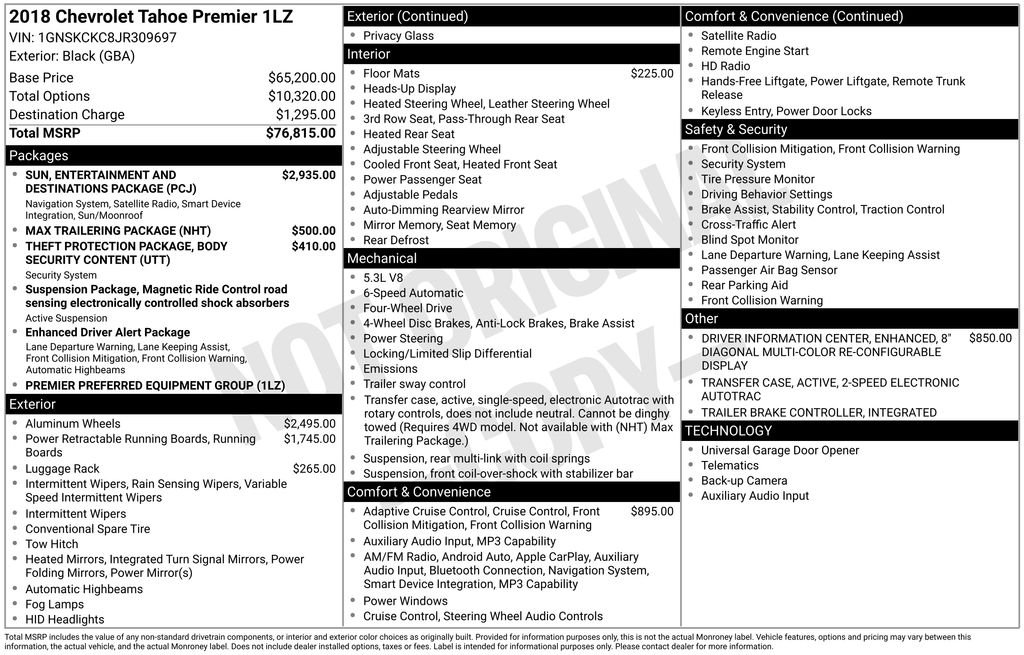 Used 2018 Black Chevrolet Premier image 6