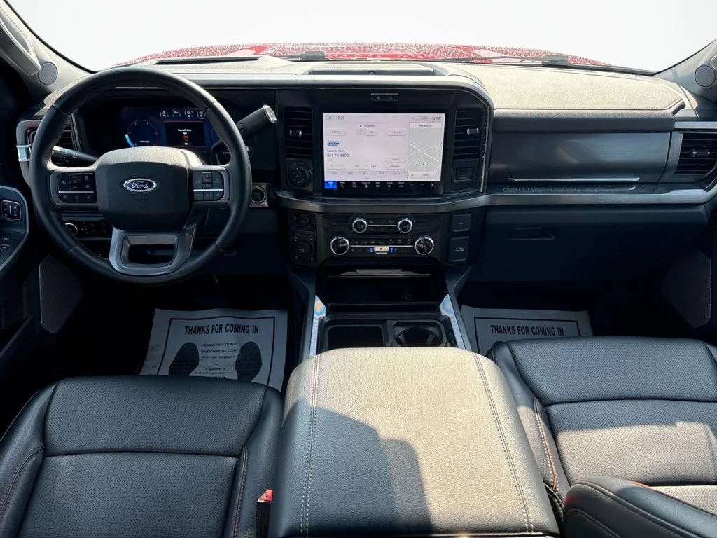 Used 2025 Red Ford Lariat image 22