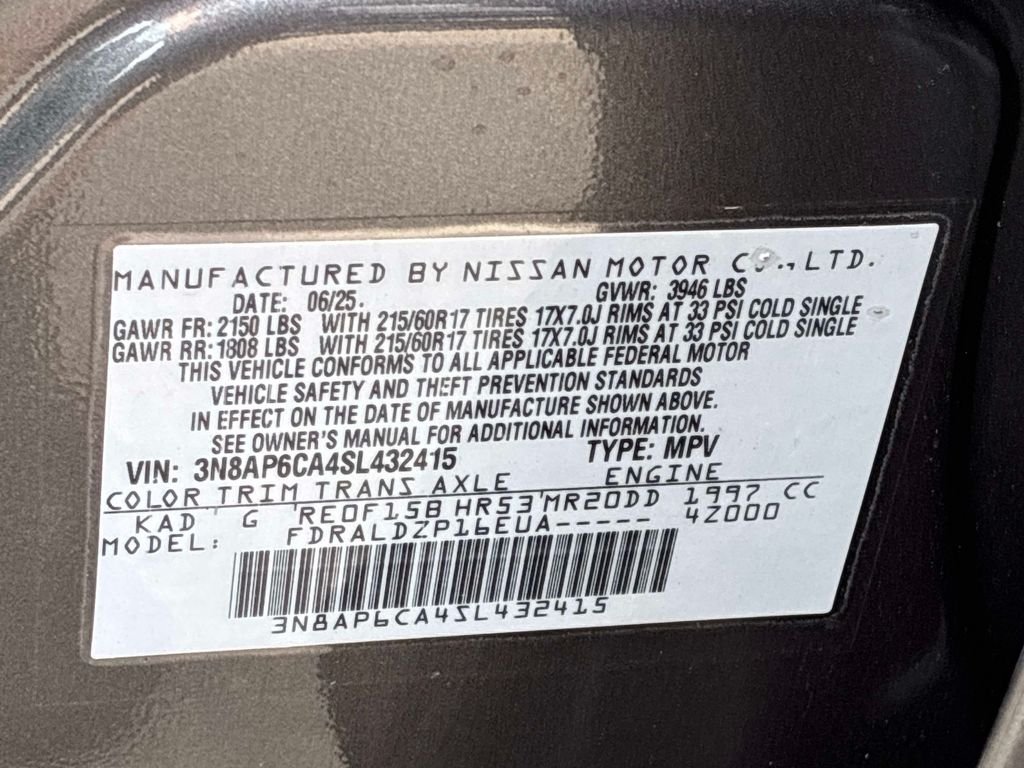 Used 2025 Gray Nissan SV image 21