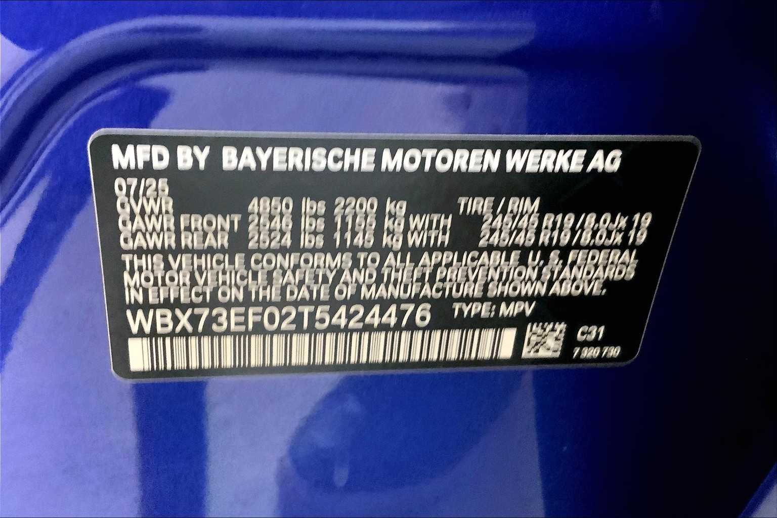 New 2026 Portimao Blue Metallic BMW xDrive28i image 21