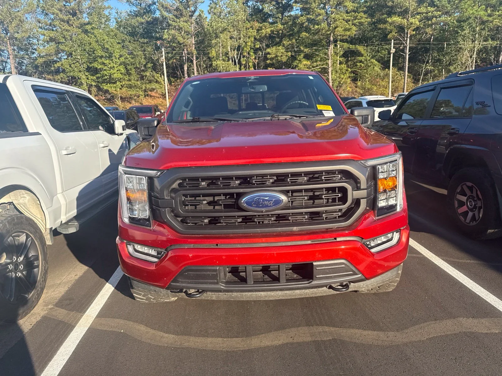 Used 2023 Red Ford XLT image 1