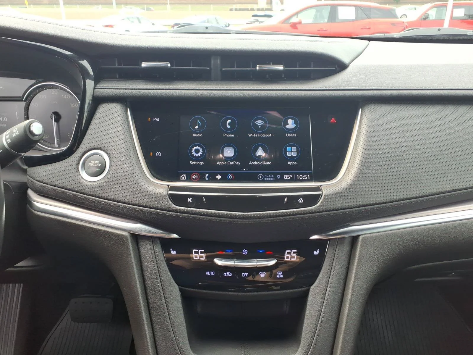 Used 2023 Stellar Black Metallic Cadillac FWD Luxury image 10