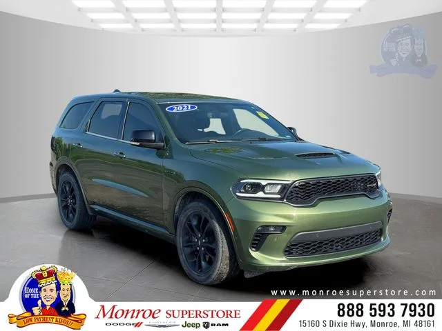 Certified Used 2021 Green Dodge R/T image 1