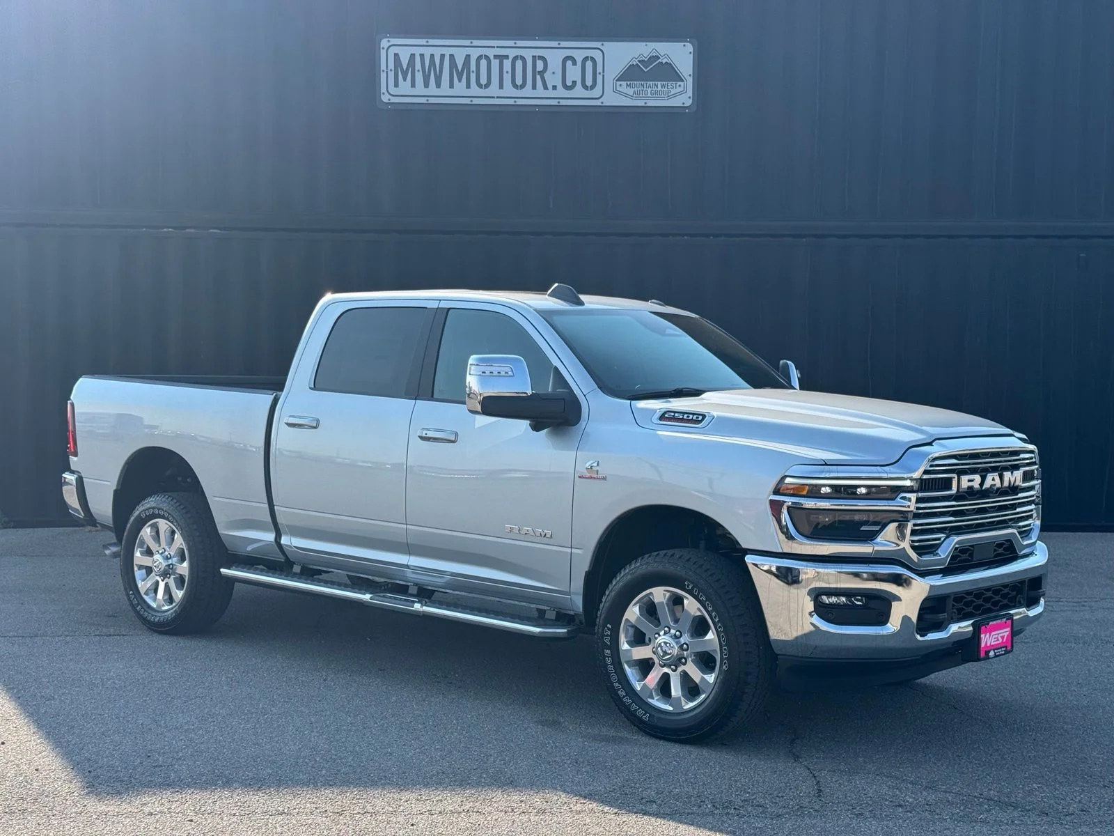 New 2026 Silver-Zynith Exterior Paint RAM Laramie image 1