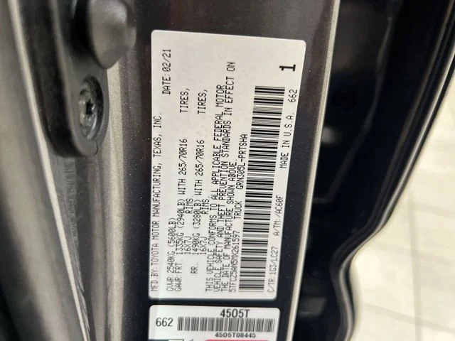 Certified Used 2021 Gray Toyota TRD Off-Road image 31