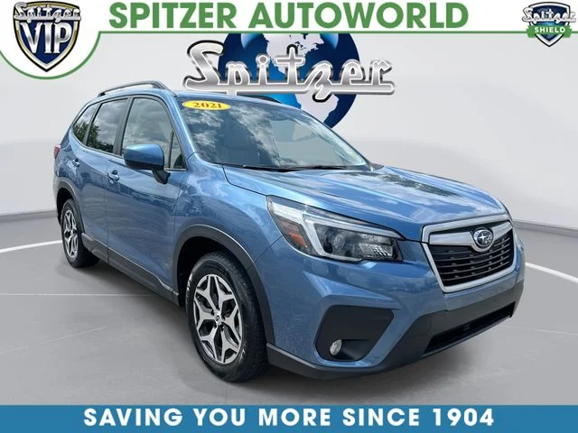 Used 2021 Blue Subaru Premium image 1