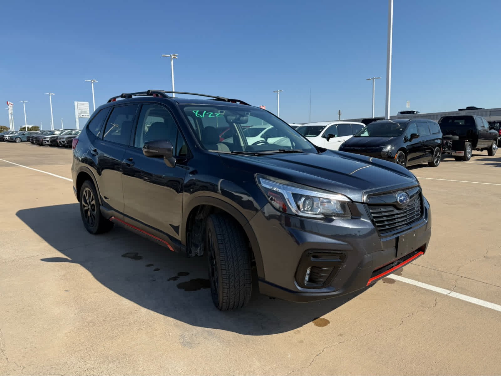 Used 2019 Dark Gray Metallic Subaru Sport image 3