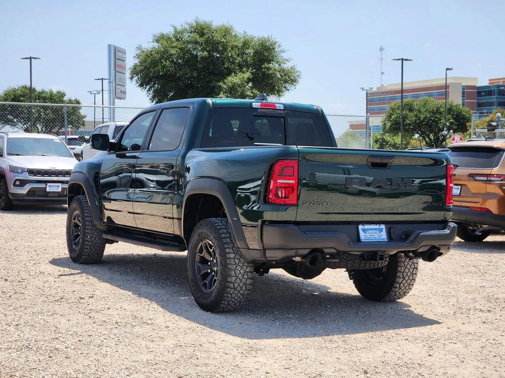 New 2026 Serrano-Green Metallic Exterior Paint RAM RHO image 3